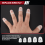 40 st fingertoppsskydd, 5 storlekar ukulele fingerskydd, för gitarr 5