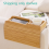 Couch Cup Holder, Couch Drink Holder, Natural Bamboo Sofa Cup Holder 3