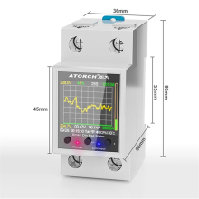 ATORCH GR2PWS Elmätare Tuya WiFi Rail Power Energimätare