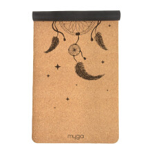 Myga Cork XL Yoga Mat - Dream Catcher