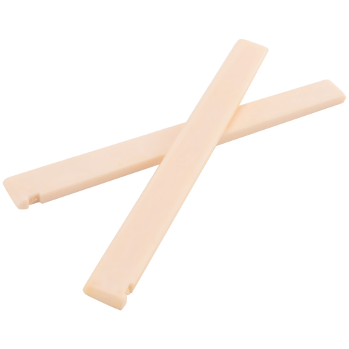 2 st reservdelar beige plast stallsadelmutter för klassisk gitarr 1