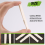 6-strängad akustisk benstallgitarr med slitsad sadel (2-pack) 4