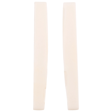 6-strängad akustisk benstallgitarr med slitsad sadel (2-pack)