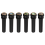 6 st svarta ebenholts skalgitarr stallbensstift set med abalone prick 1