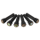 6 st svarta ebenholts skalgitarr stallbensstift set med abalone prick 2