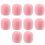 10-pack mikrofonvindskydd, mikrofonsvampskumskydd rosa 6