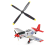 Propellerblad för XK A280 RC Flygplan Reservdelar 5