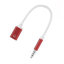 3,5 mm hane till typ C hona ljudkabel, A