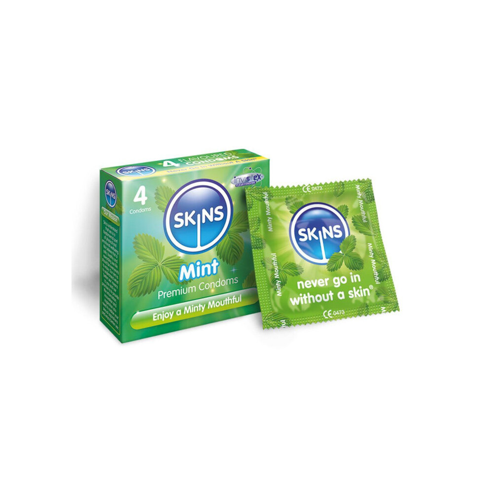 Skins Condoms Mint 4 Pack
