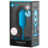 b-Vibe Snug Plug 3 Large Weighted Silicone Butt Plug 4.7 Inch Teal 6