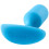 b-Vibe Snug Plug 3 Large Weighted Silicone Butt Plug 4.7 Inch Teal 4