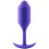 b-Vibe Snug Plug 2 Medium Weighted Silicone Butt Plug 4.1 Inch Purple 1