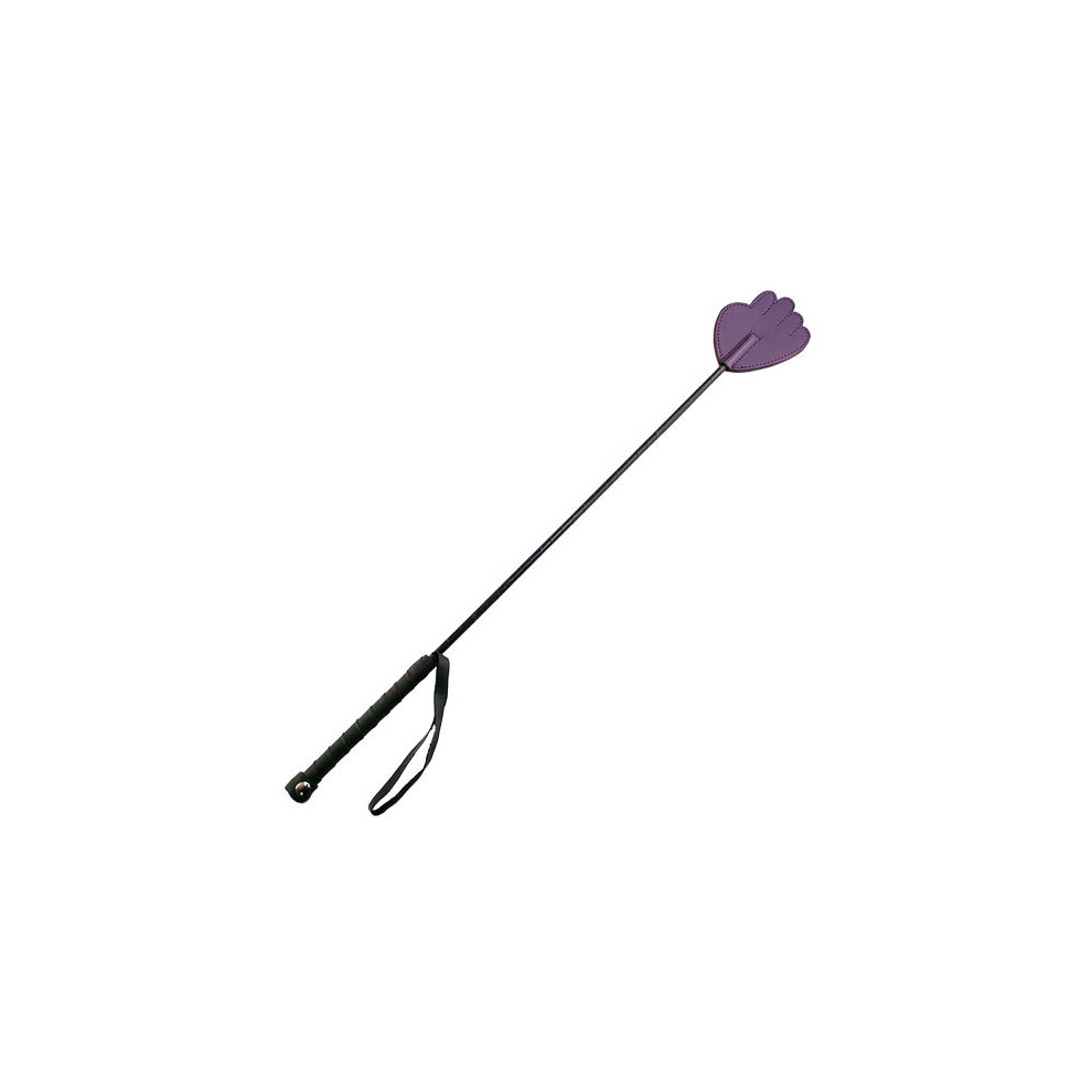 Rouge Garments Purple Hand Riding Crop