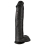 GODE REALISTICO BOURSES 38 CM NERO - KING COCK di PIPEDREAM 1
