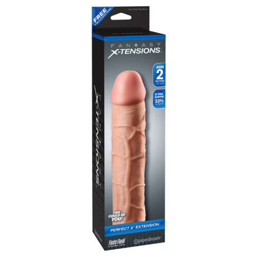 Fantasy X-tensions Perfect Extension Flesh 2in