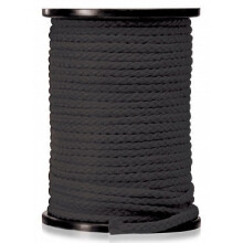 Corde de bondage - FETISH - Soie japonaise - Pour lier les mains et les pieds - Noir
