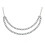 Silver Nipple Clamps With Double Chain 2