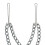 Silver Nipple Clamps With Double Chain 4