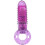 Screaming O Yeah Vibrating Cock Ring Purple 1