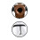 Pipedream Hollow Strap-On Brown 7 Inch 3