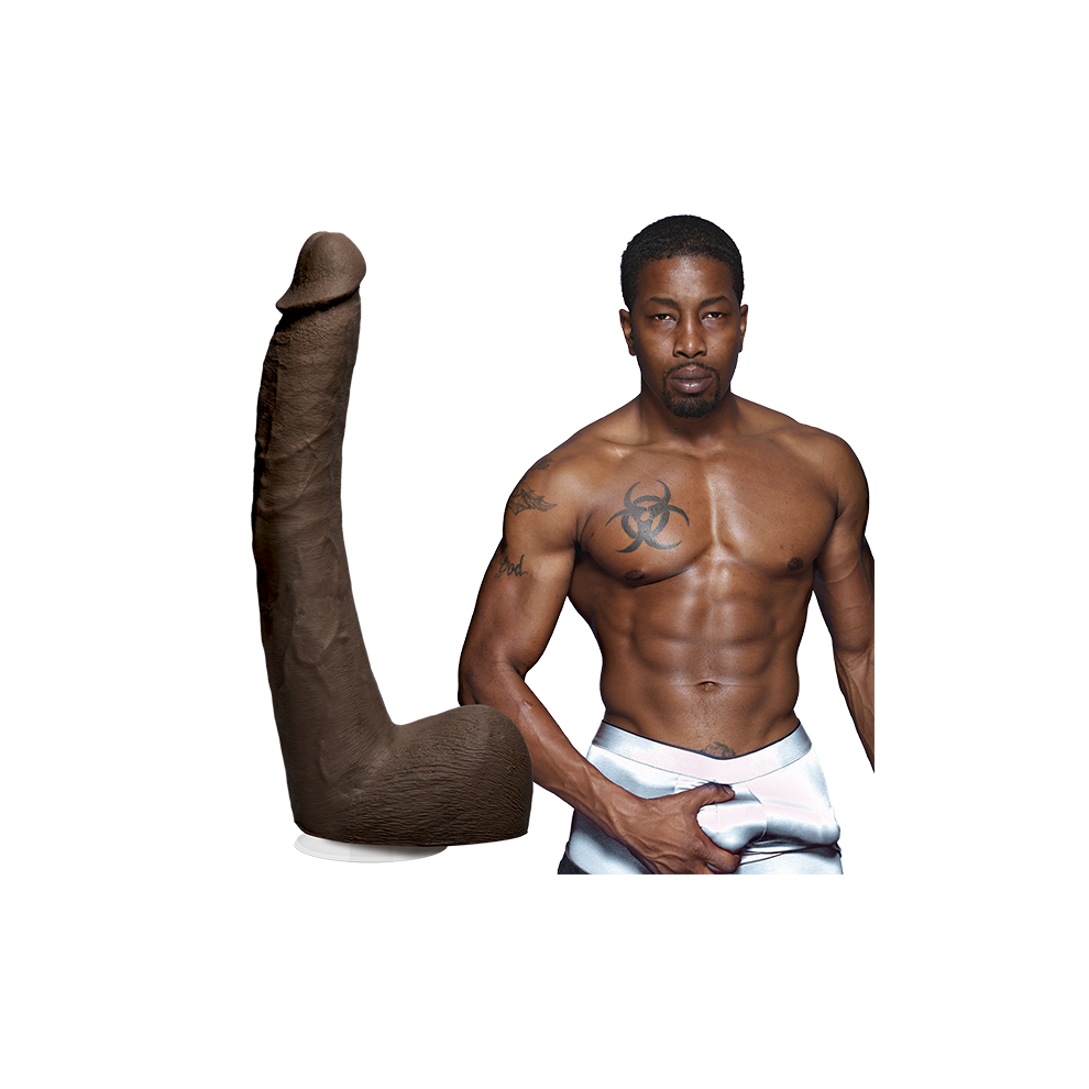 Doc Johnson Signature Cocks Isiah Maxwell Ultraskyn Cock With Suction Cup 10 Inch