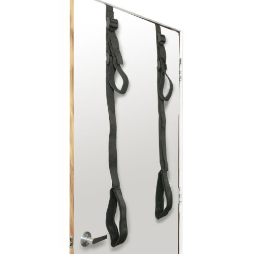 Balançoire de porte avec loup 1