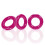 WILLY RINGS 3-Pack Cockrings Hot Pink 1