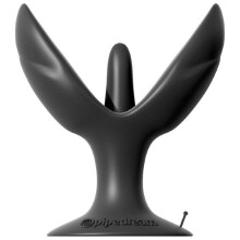 Plug anal - Anal Fantasy - Insta-gaper - Silicone hypoallergénique - Ventouse - Noir