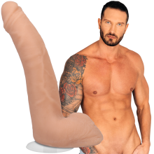 Signature Cocks Quinton James Ultraskyn Cock with Suction Cup 9.5 Inch