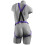 Pipedream Dillio Strap-On Suspender Harness Set Purple 7 Inch 3