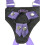 Pipedream Dillio Strap-On Suspender Harness Set Purple 7 Inch 4