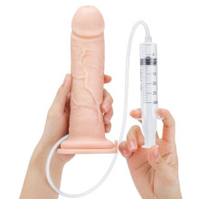 Prowler RED Ultra Cock Realistic Squirting Dildo 8 Inch