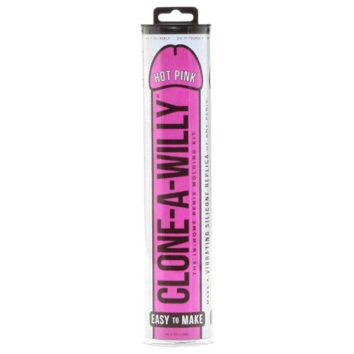 Clone-A-Willy Vibrator Moulding Kit Hot Pink 1