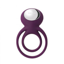 Anel recarregável - Svakom - Tammy - Anel peniano duplo vibratório - 5 modos de vibração - Roxo