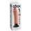 GODE VIBRANT KING COCK 8” REALISTIC BLANC 8