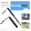 Telescopic Hiking Security Stick Self-Protection Outdoor Tool 55Cm 7
