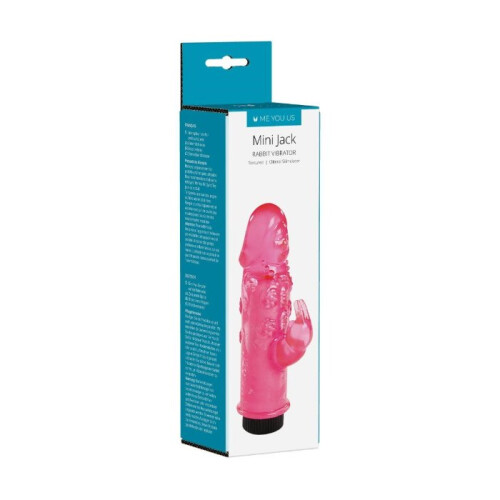 Me You Us Mini Jack Rabbit Vibrator Pink 2