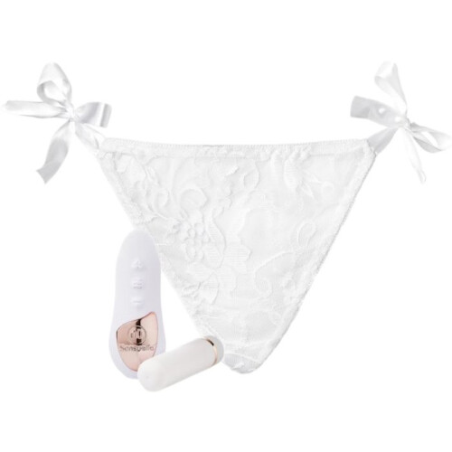 Guerlain Nu Sensuelle Remote Control Pleasure Panty Vibrator White 1