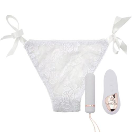 Guerlain Nu Sensuelle Remote Control Pleasure Panty Vibrator White