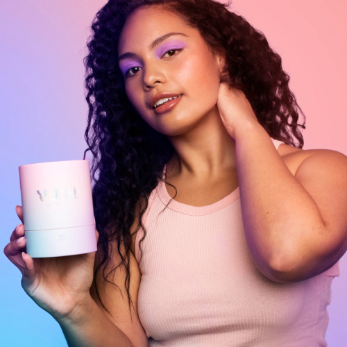Vush Gloss Compact Rechargeable Pink Bullet Vibrator 2