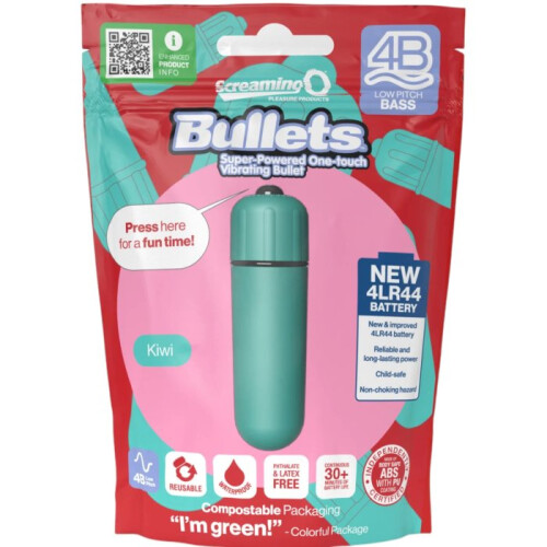 Screaming O 4B Deep Rumbling Bullet Vibrator Kiwi 2