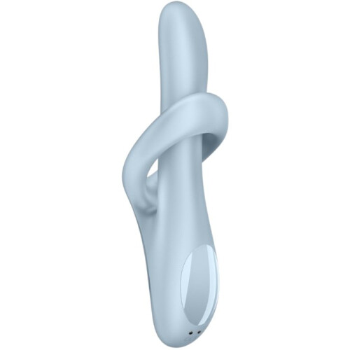 Satisfyer Heat Flex 4 Warming Rabbit Vibrator Blue 2