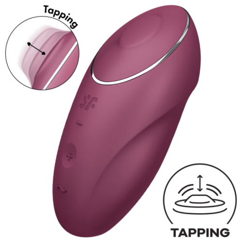 Satisfyer Tap &amp; Climax 1 - Rosso