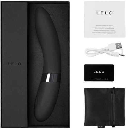 LELO LELO - ELISE 2 SCHWARZER VIBRATOR 1