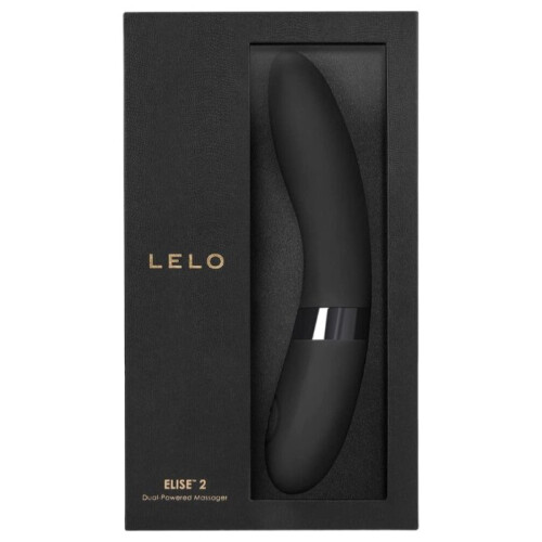 LELO LELO - ELISE 2 SCHWARZER VIBRATOR 2