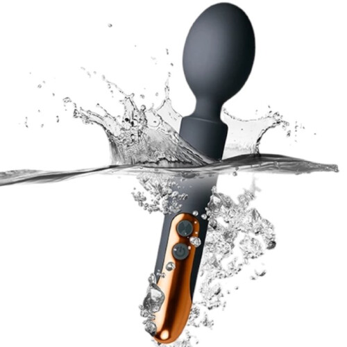 Rocks Off Oriel Rechargeable Wand Black/Copper 2