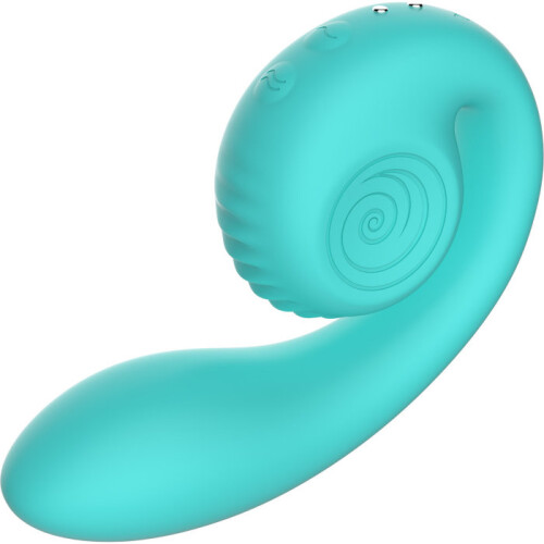 Snail Vibe Gizi Rechargeable Powerful Dual Vibrator Tiffany 2