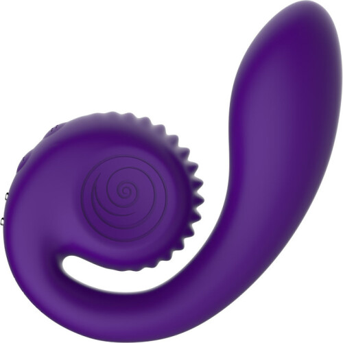 Snail Vibe Gizi Rechargeable Powerful Dual Vibrator