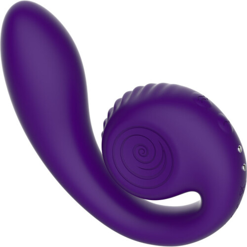 Snail Vibe Gizi Rechargeable Powerful Dual Vibrator 1