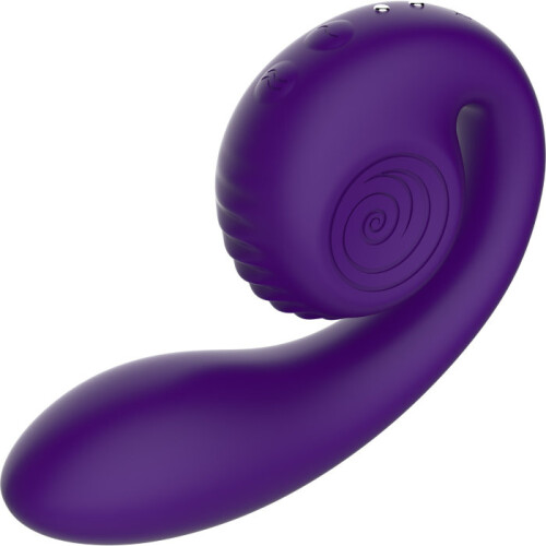 Snail Vibe Gizi Rechargeable Powerful Dual Vibrator 2